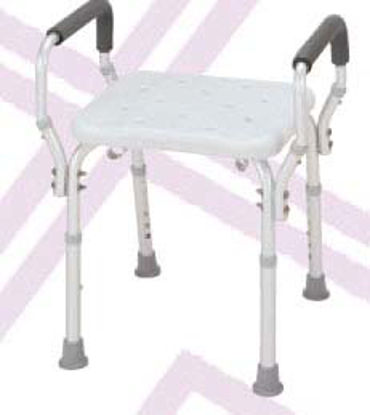Picture of Merits Health Products Bath Transfer Bench Arm Rests 300 lbs. Weight CapacityA203-2