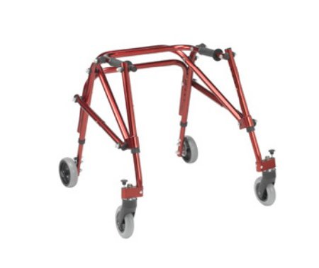 Picture of Posterior Gait Trainer Adjustable Height Nimbo Aluminum Frame 85 lbs. Weight Capacity 19 to 25 Inch HeightKA2200S-2GWP