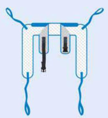 Picture of Hygienic Lift Sling ErgoFit® Large 600 lbs. Weight CapacityTHY-L-33