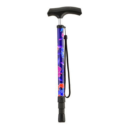 Picture of CANE, FOLDING CLICK MAUI FLOWERS (24/CS)3070MF