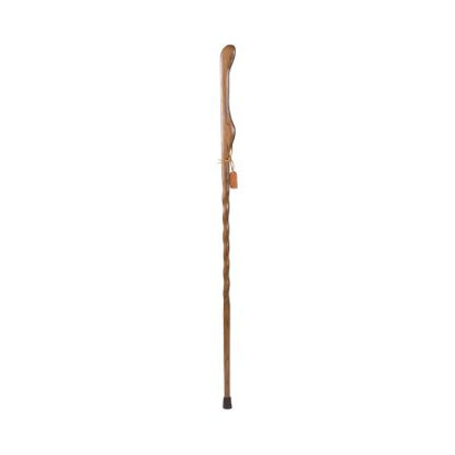 Picture of Hiking Staff Brazos™ Wood 55 Inch Height Twisted Brown Oak Print602-3000-1108