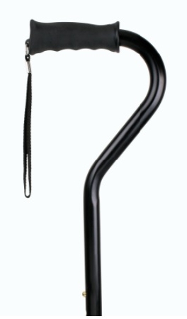 Picture of Offset Cane Carex® Aluminum 30-1/2 to 39-1/2 Inch Height BlackFGA58000 0000