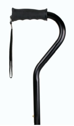 Picture of Offset Cane Carex® Aluminum 30-1/2 to 39-1/2 Inch Height BlackFGA58000 0000