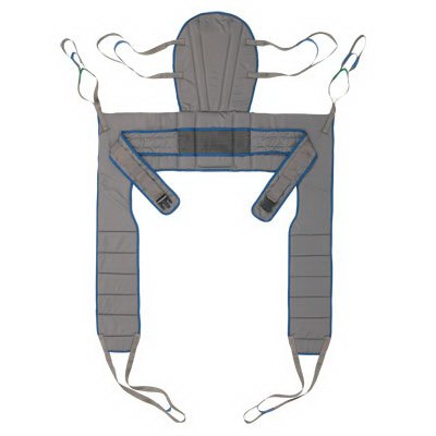 Picture of Toileting Sling Premier Series 6 Point With Head and Neck Support X-Large 550 lbs. Weight Capacity2484780