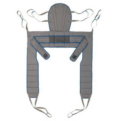 Picture of Toileting Sling Premier Series 6 Point With Head and Neck Support X-Large 550 lbs. Weight Capacity2484780