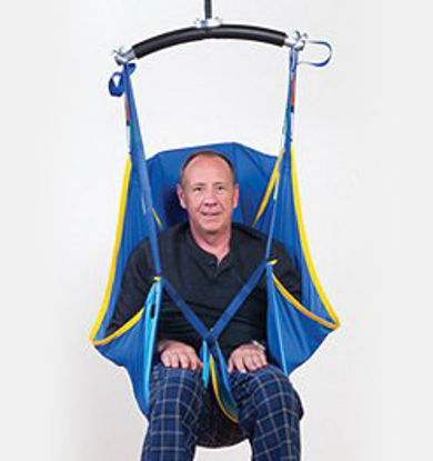 Picture of Hammock Sling With Head Support Leg and Shoulder Straps, Color-coded Loops X-Large 400 to 480 lbs. Weight Capacity517040
