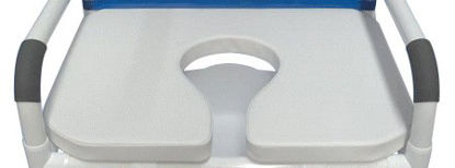 Picture of MJM International Elongated Shower Chair SeatSSDE-26-BAR