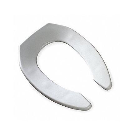 Picture of Elongated Raised Toilet Seat Medic-Aid® Heavy Duty 2 Inch Height White2L2155T