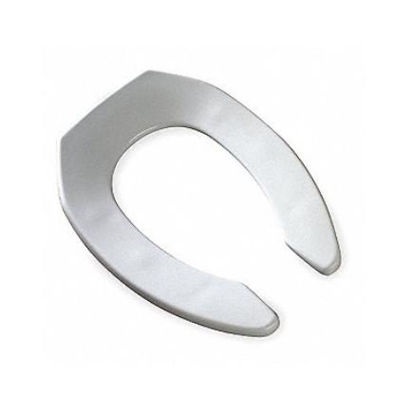 Picture of Elongated Raised Toilet Seat Medic-Aid® Heavy Duty 2 Inch Height White2L2155T