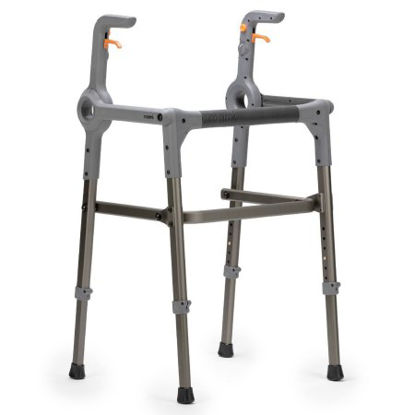 Picture of Walker Adjustable Height Roami Aluminum Frame 300 lbs. Weight Capacity 34 to 39 Inch Height7102814