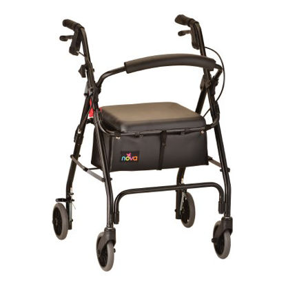 Picture of WALKER, ROLLATOR GETGO CLASSICBLK4202CBK