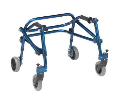 Picture of Posterior Gait Trainer Adjustable Height Nimbo Aluminum Frame 75 lbs. Weight Capacity 15-1/2 to 19-1/2 Inch HeightKA1200S-2GKB