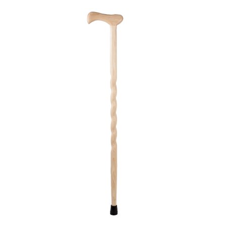 Picture of Round Handle Cane Wood 37 Inch Height Hickory Brown502-3000-0106