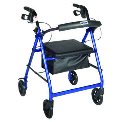 Picture of 4 Wheel Rollator drive™ Blue Folding43-2150