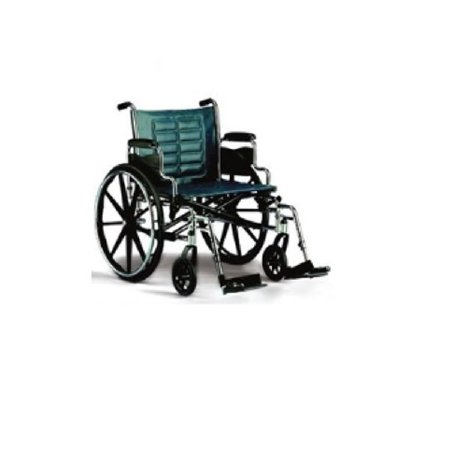 Picture of Wheelchair Invacare® Dual Axle Full Length Arm Footrest Midnight Blue Upholstery 18 Inch Seat WidthIN72808-FT