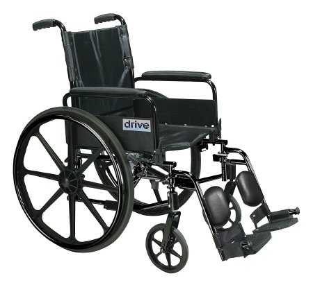 Picture of Lightweight Wheelchair Cirrus IV Dual Axle Full Length Arm Removable Padded Arm Style Black Upholstery 18 Inch Seat Width 300 lbs. Weight CapacityC418ADFASV-ELR