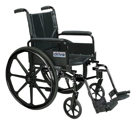 Picture of Lightweight Wheelchair Cirrus IV Dual Axle Full Length Arm Removable Padded Arm Style Black Upholstery 18 Inch Seat Width 300 lbs. Weight CapacityC418ADFASV-SF