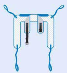 Picture of Hygienic Lift Sling ErgoFit® Small 100 lbs. Weight CapacityTHY-S-33