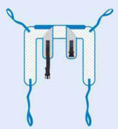 Picture of Hygienic Lift Sling ErgoFit® Small 100 lbs. Weight CapacityTHY-S-33