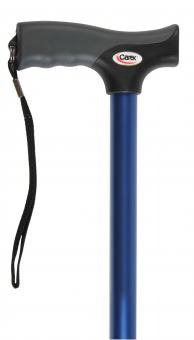 Picture of T-Handle Cane Soft Grip® Aluminum 31 to 40 Inch Height Metallic BlueFGA52100 0000