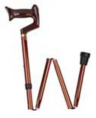 Picture of Folding Cane Carex® Aluminum 33 to 37 Inch Height BronzeFGA74600 0000
