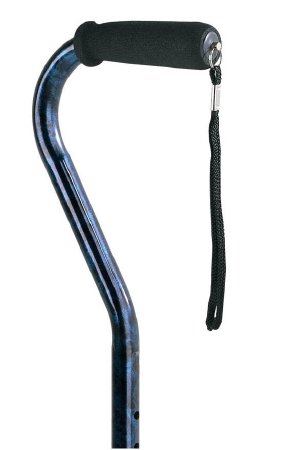 Picture of Offset Cane Carex® Aluminum 31 to 40 Inch Height BlueFGA51500 BLUE
