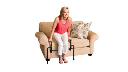 Picture of Seat Stand Support EZ Stand-N-Go™ Black Powder-Coated Steel63357302000001