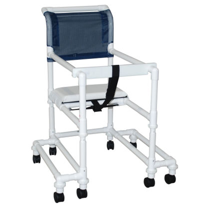 Picture of Walker Chair Tall 400 Series PVC Frame 300 lbs. Weight Capacity 22 to 29 Inch Seat Height418-OR-3TW-T