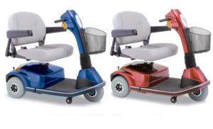 Picture of 3 Wheel Electric Scooter Maxima 500 lbs. Weight Capacity Red / BlueSC900