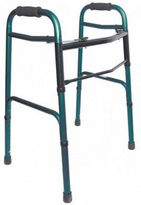 Picture of Walker Adjustable Height Briggs Aluminum Frame 250 lbs. Weight Capacity 32 to 38 Inch Height5625-02
