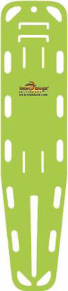 Picture of Ultra Loc Backboard 1,100 lbs. Weight Capacity Lime Green High Density Polyethylene35900-LG