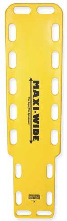 Picture of BAK-PAK™ Maxi-Wide™ Backboard 1,000 lbs. Weight Capacity Orange MDPE PlasticEP-103-ORN