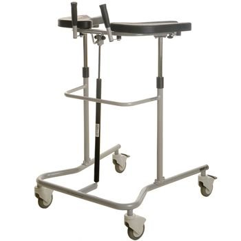 Picture of Cardiac Walker Pneumatic EVA Steel Frame 333 lbs. Weight Capacity 35 to 51 Inch Height081581222