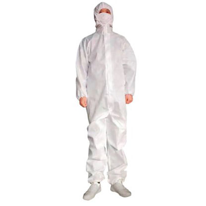 Picture of Coverall Cypress Large White Disposable NonSterileHAN-887