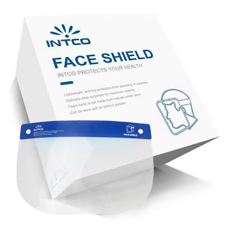 Picture of Face Shield One Size Fits Most Full Length Anti-fog Disposable NonSterileINF S229