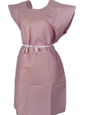 Picture of Patient Exam Gown McKesson One Size Fits Most Mauve Disposable18-890