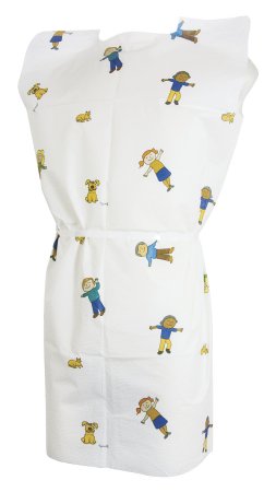 Picture of Patient Exam Gown McKesson Medium Kid Design (McKesson KIDS™ Print) Disposable18-982836