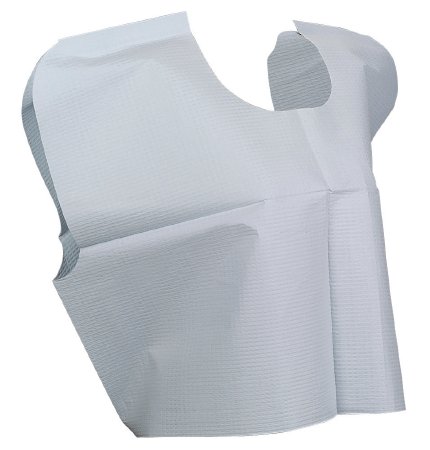 Picture of Exam Cape McKesson Blue Front / Back Opening Without Closure Unisex18-852