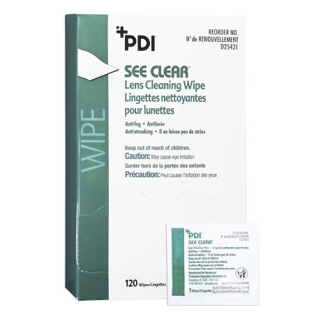 Picture of See Clear® Lens Cleaning WipeD25431