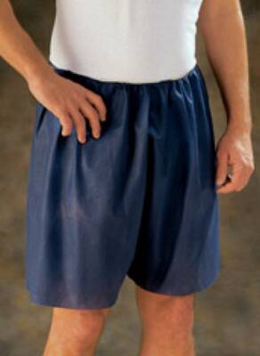 Picture of Exam Shorts MediShorts® Large / X-Large Navy Blue Nonwoven Adult Disposable10001