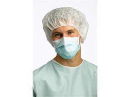 Picture of Surgical Mask Barrier® Extra Protection Anti-fog Pleated Earloops One Size Fits Most Blue NonSterile Not Rated42241