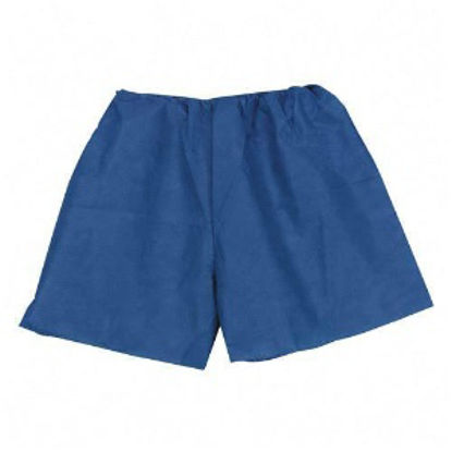 Picture of Exam Shorts Tidi® X-Large Blue SMS NonWoven Fabric Adult Disposable960402