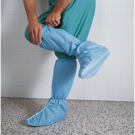 Picture of Boot Cover Hi Guard® X-Large Knee High Nonskid Sole Blue NonSterile69671