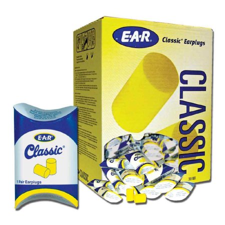 Picture of Ear Plugs 3M™ E-A-R™ Classic™ Cordless One Size Fits Most Yellow665564465