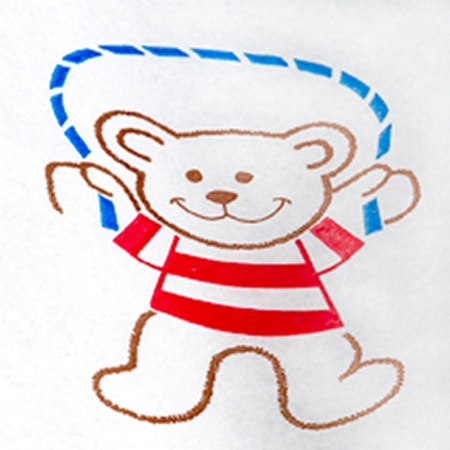 Picture of Patient Exam Gown Child Size Kid Design (Activity Bears™ Print) Disposable70283N