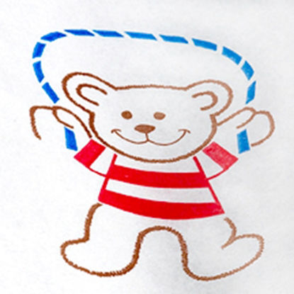 Picture of Patient Exam Gown Child Size Kid Design (Activity Bears™ Print) Disposable70283N