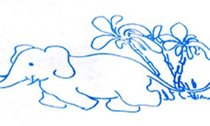 Picture of Patient Exam Gown Child Size Kid Design (Animal Parade Print) Disposable70280N