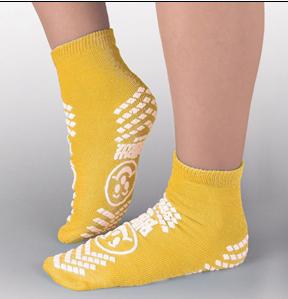 Picture of Slipper Socks Pillow Paws® X-Large Yellow3912-001