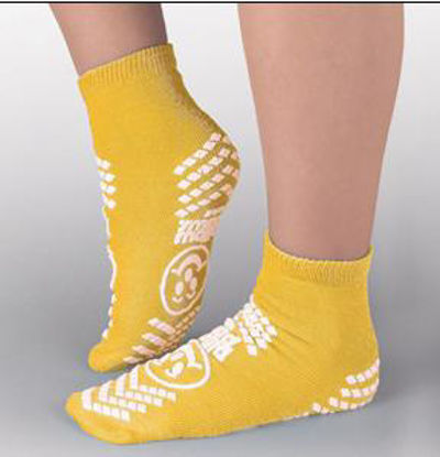Picture of Slipper Socks Pillow Paws® X-Large Yellow3912-001