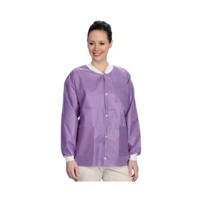 Picture of Lab Jacket ValuMax® Extra-Safe™ Purple Large Hip Length Limited Reuse3630PPL